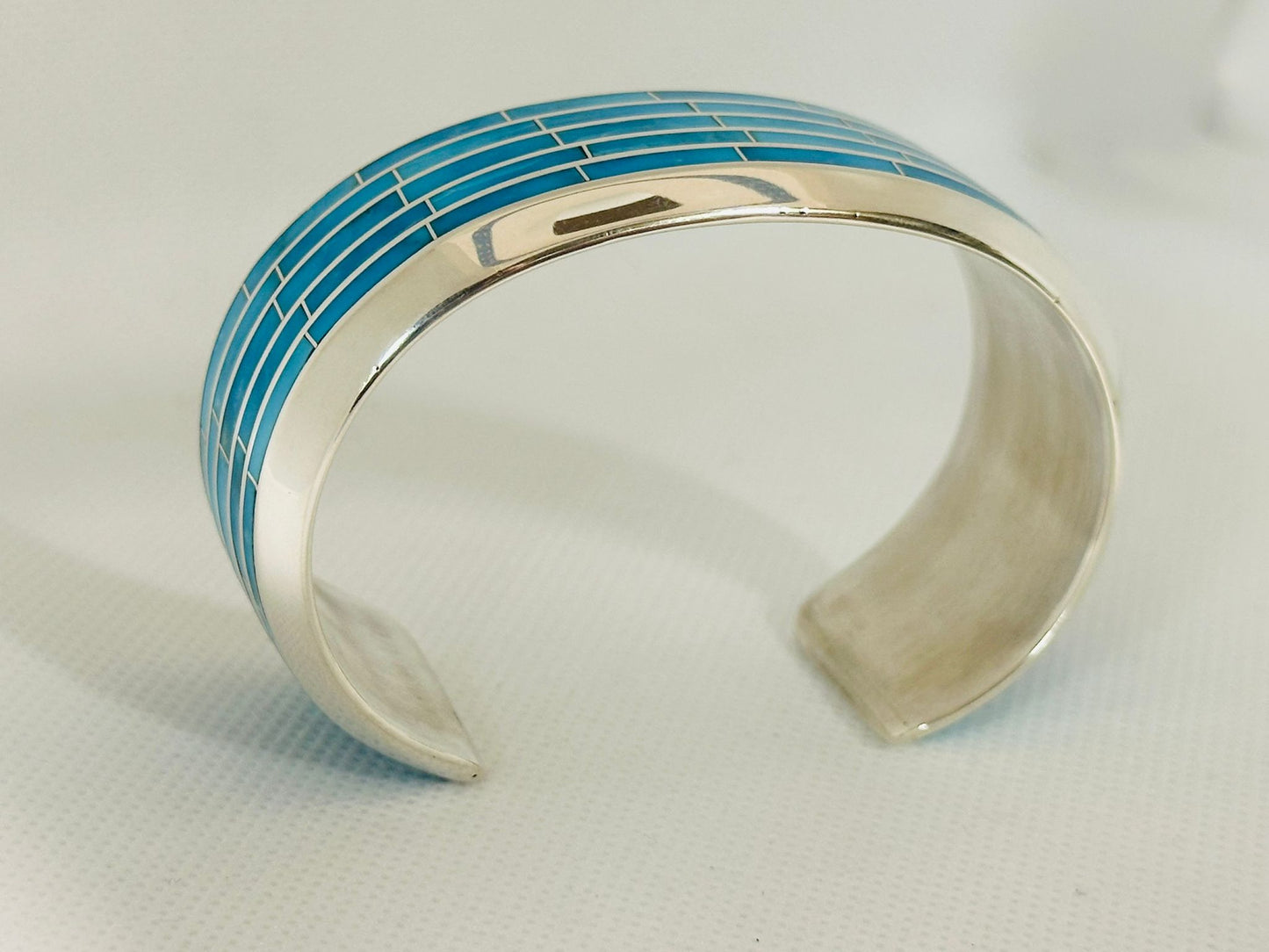 Inlay cuff bracelet