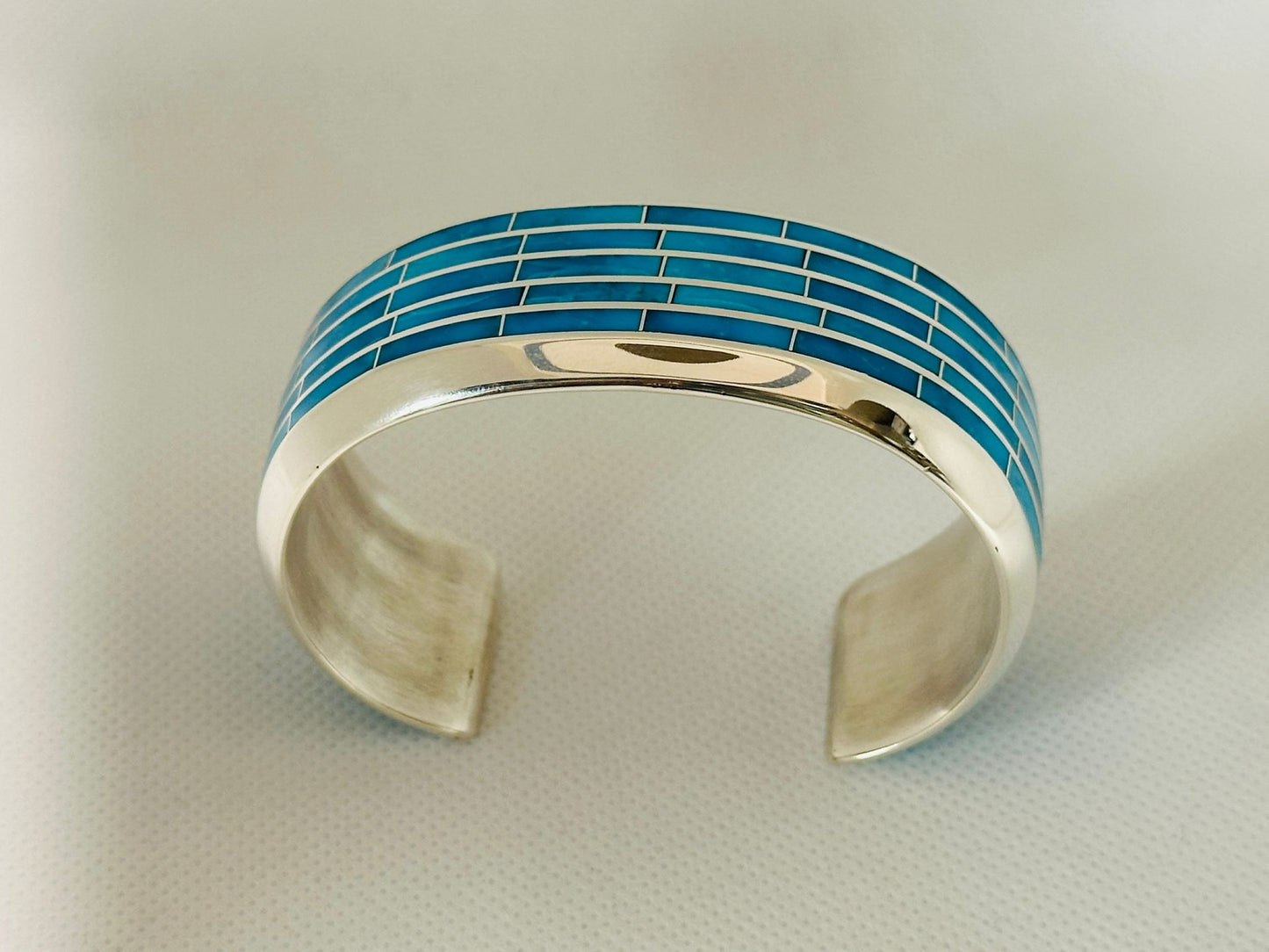 Inlay cuff bracelet