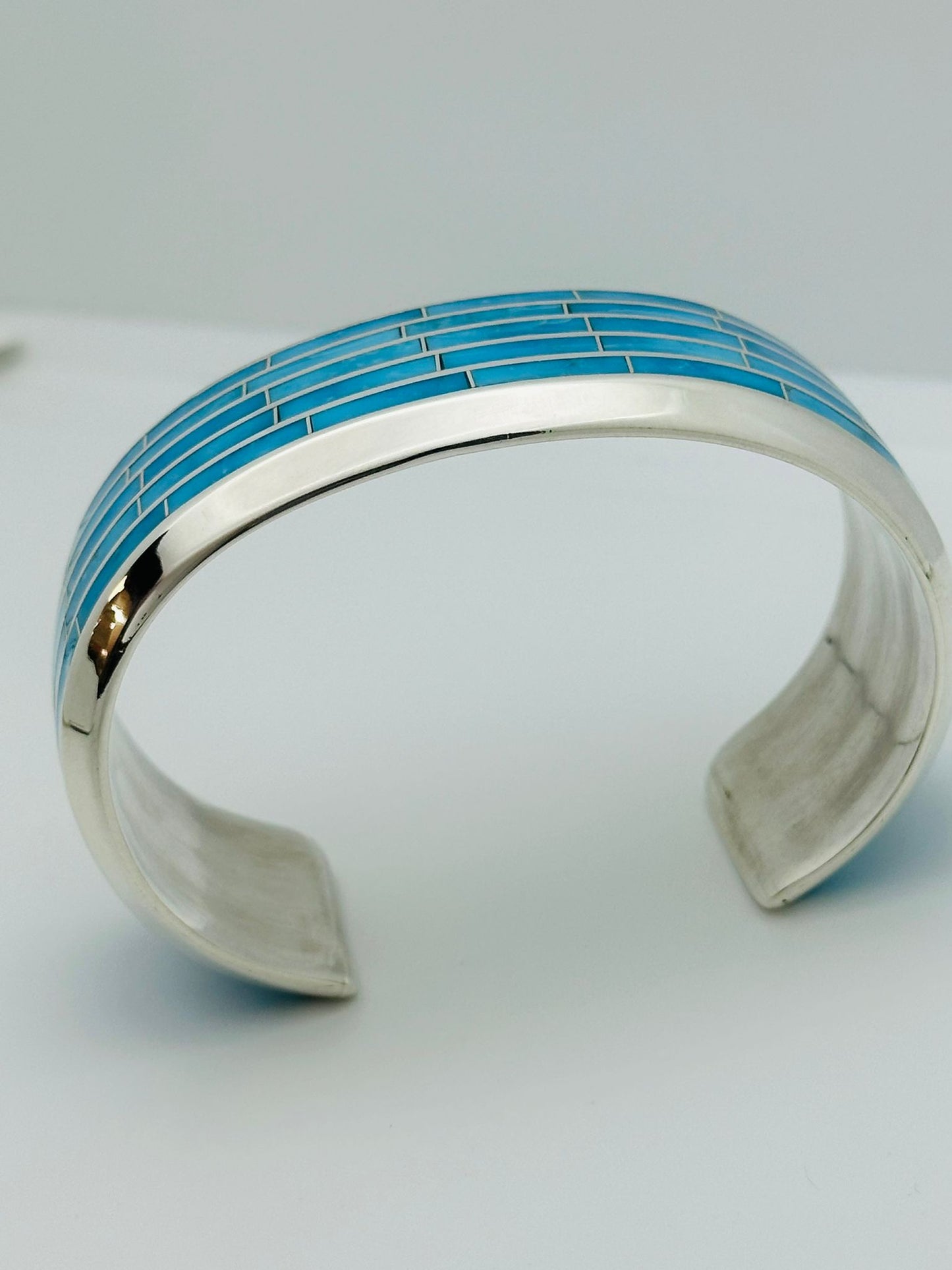 Inlay cuff bracelet