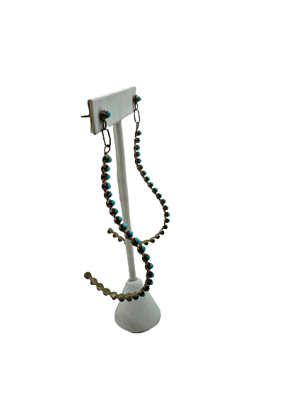 Earring sleeping beauty, Turquoise 