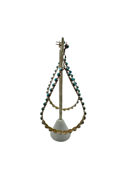 Earrings turquoise 