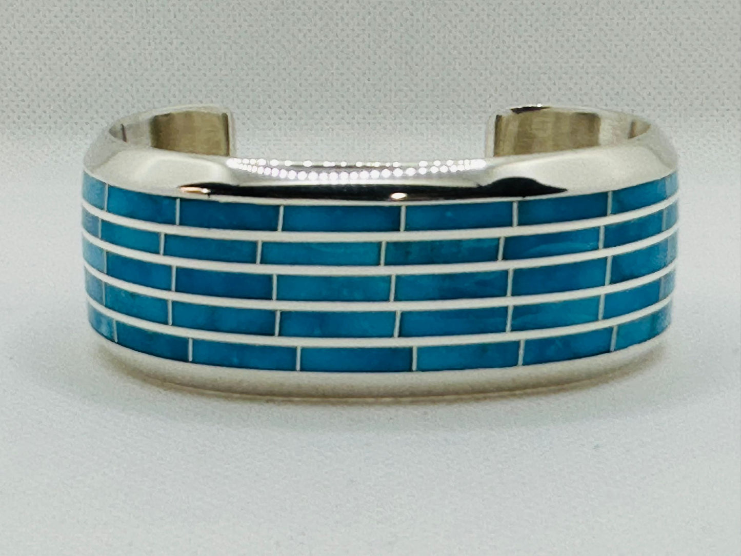 Inlay cuff bracelet