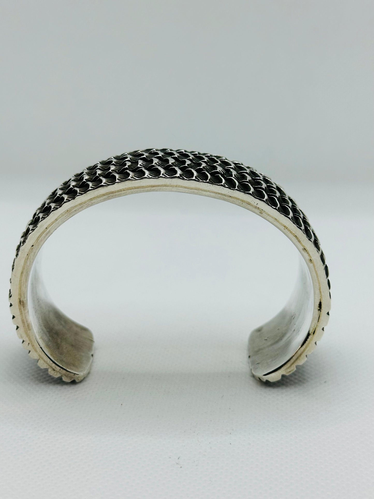 Navajo Sterling Silver Cuff Bracelet