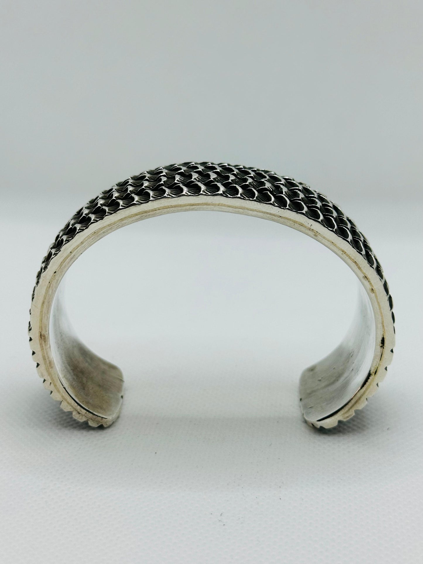 Navajo Sterling Silver Cuff Bracelet