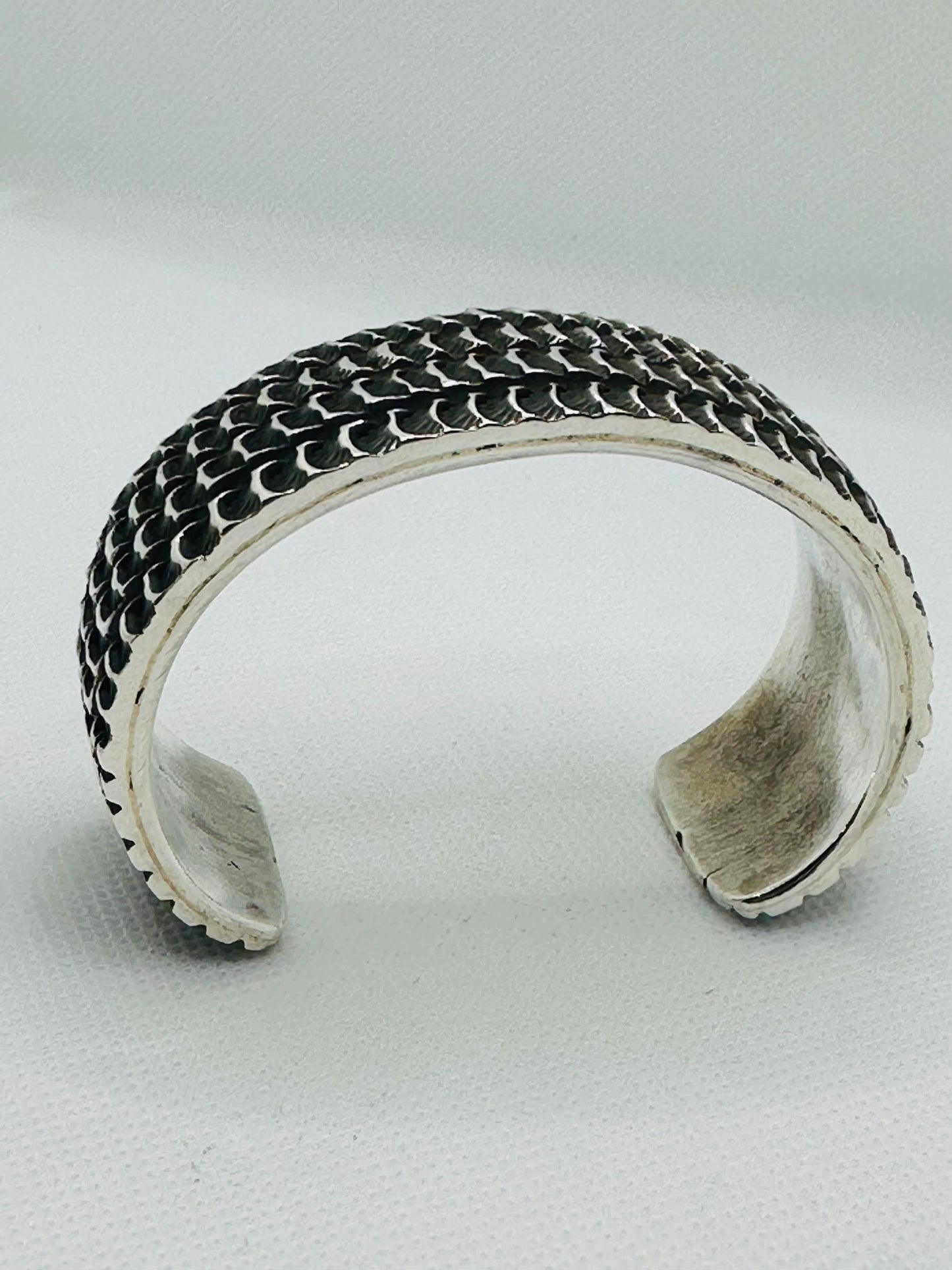 Navajo Sterling Silver Cuff Bracelet