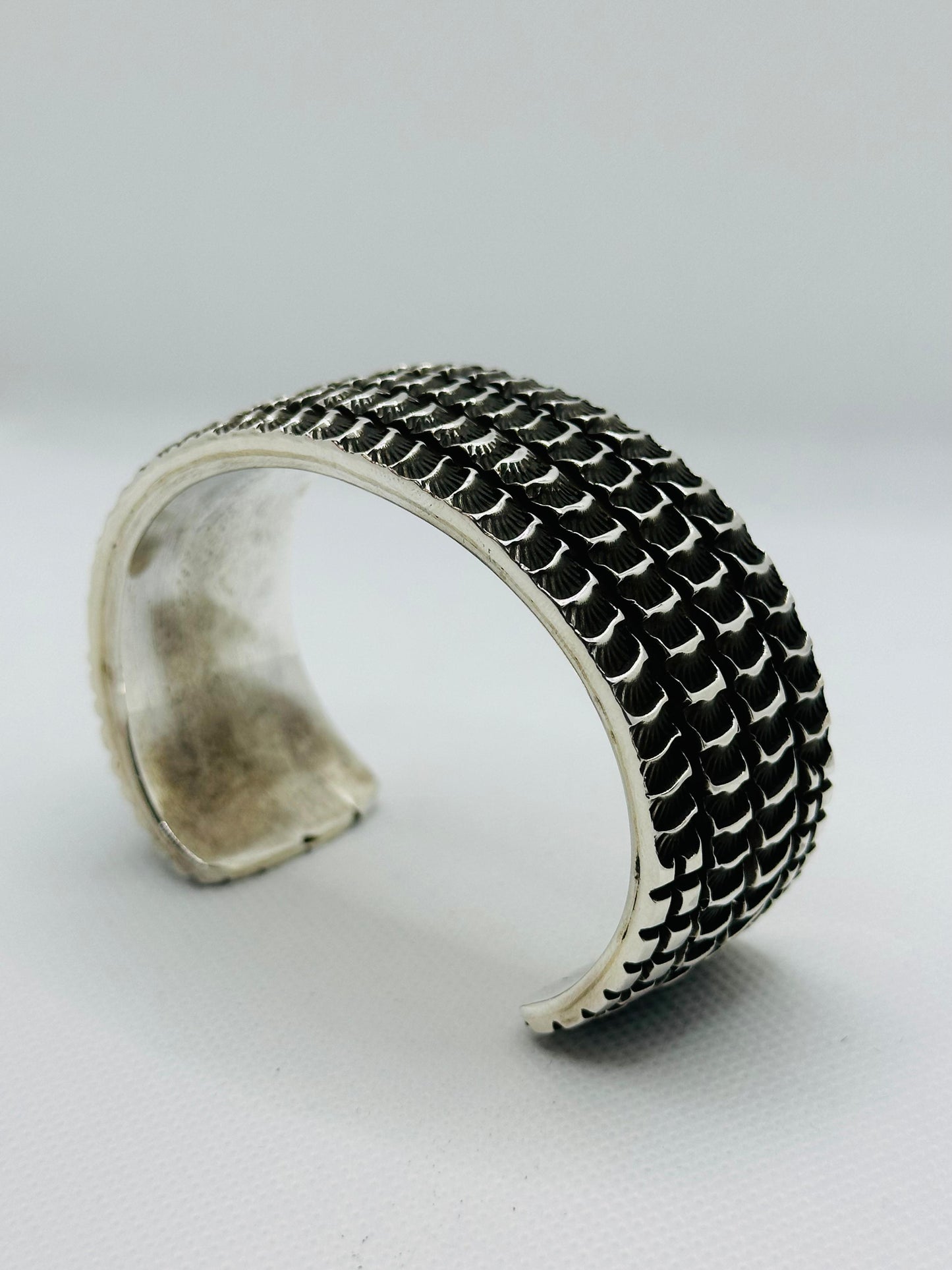 Navajo Sterling Silver Cuff Bracelet