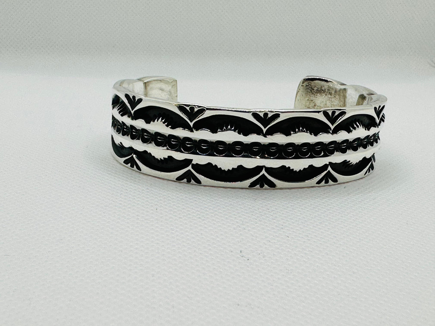 Cuff Bracelet Navajo Sterling Silver