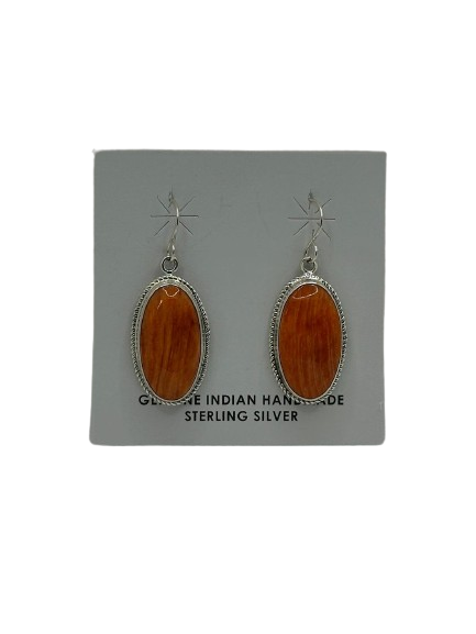 Earring spiny oyster shell