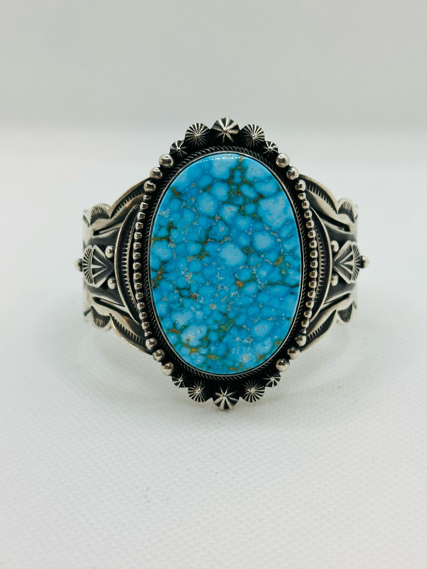 Kingman Turquoise Cuff Bracelet