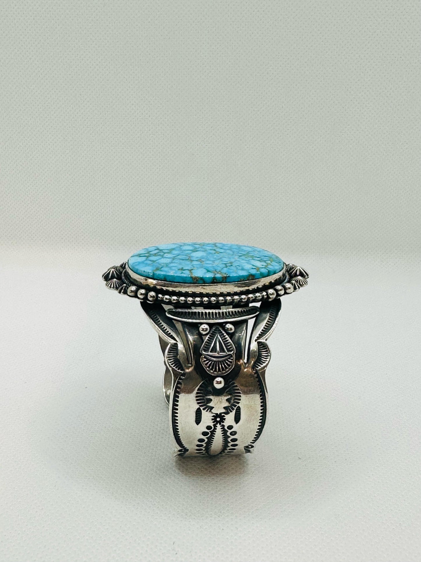 Kingman Turquoise Cuff Bracelet