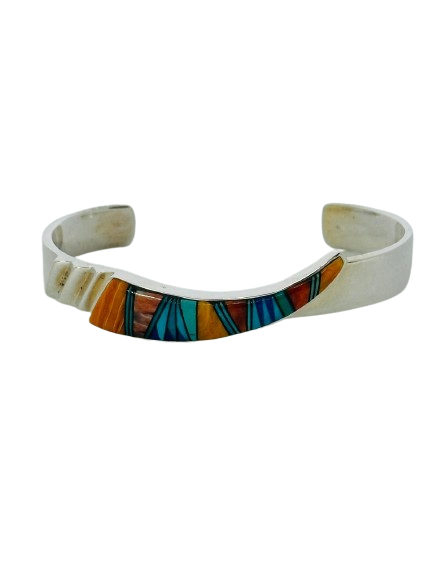 MULTI COLOR INLAY BRACELET