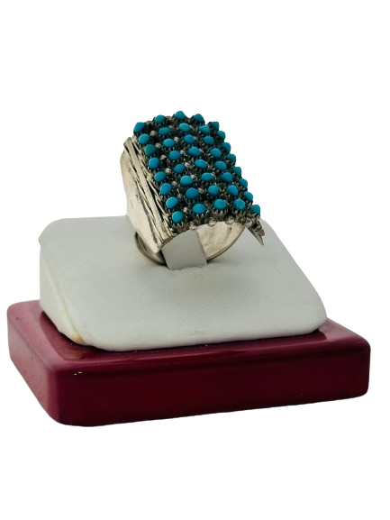 Ring sleeping beauty, Turquoise 