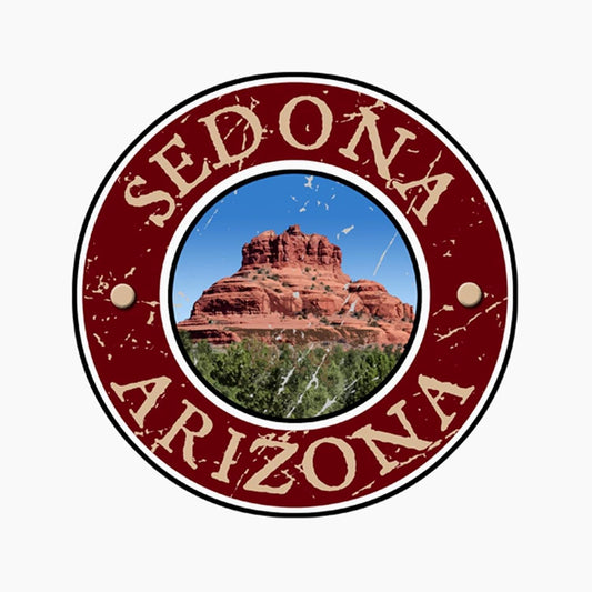 CafePress Sedona, AZ Bell Rock Magnet 2.25" Round Magnet, Refrigerator Magnet