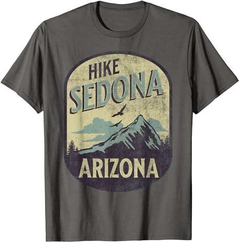 Sedona Arizona Nature Hike Mountain Outdoors Vintage T-Shirt