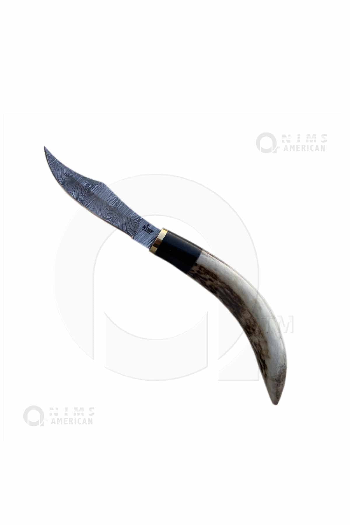 31009- NIMS Hunting KNIFE Damascus