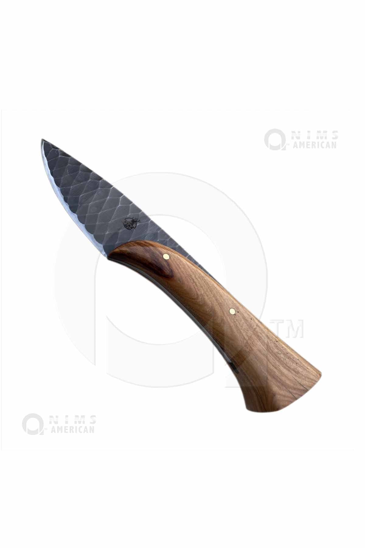 71006-Rosewood Buck Hunter Knife Steel Nims American