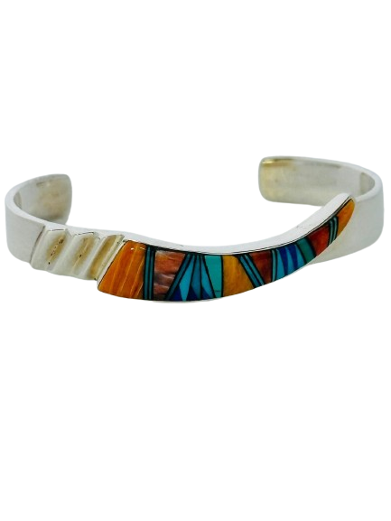 MULTI COLOR INLAY BRACELET