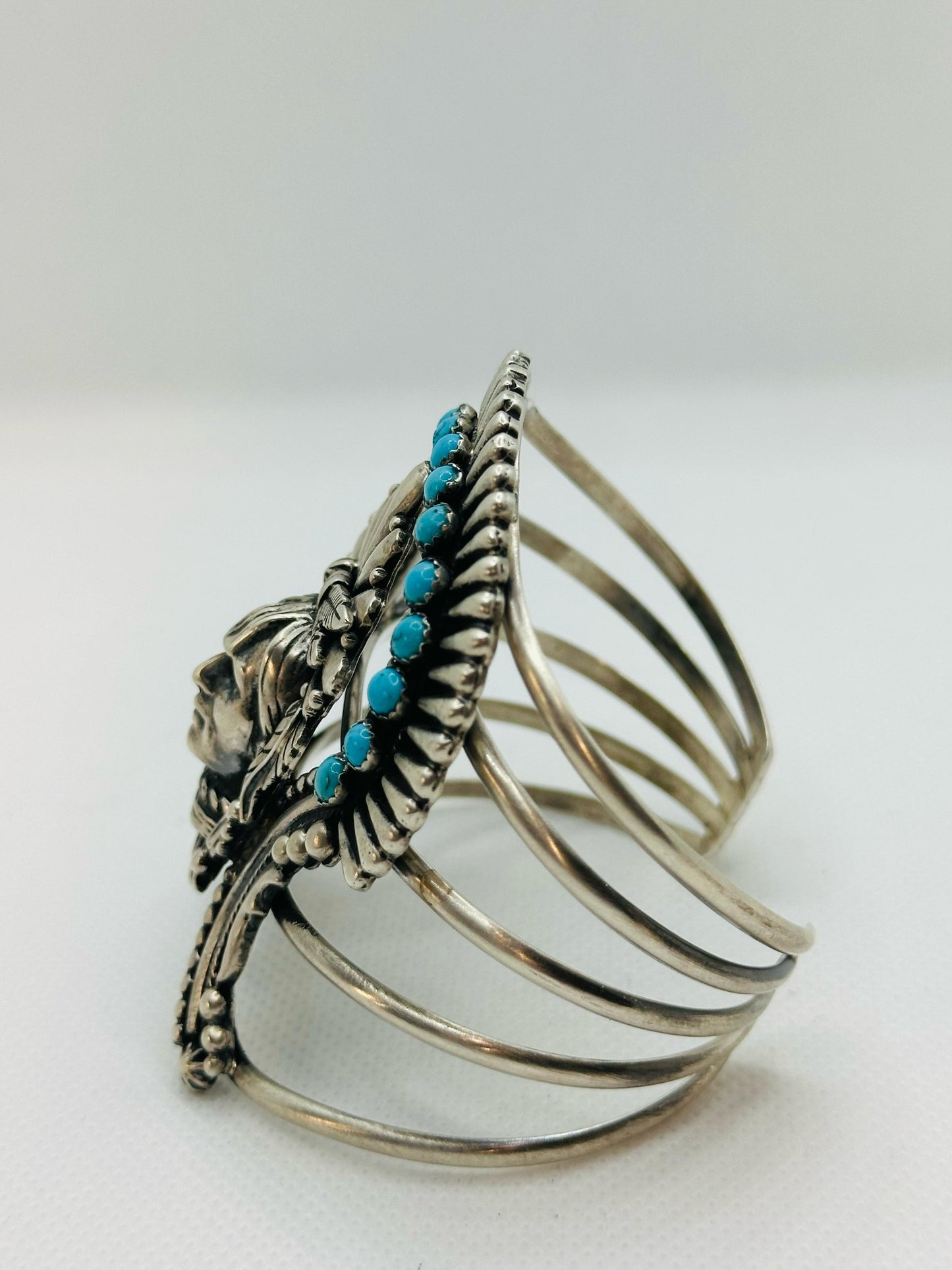 #13 Authentic Stones Handmade Cuff Navajo