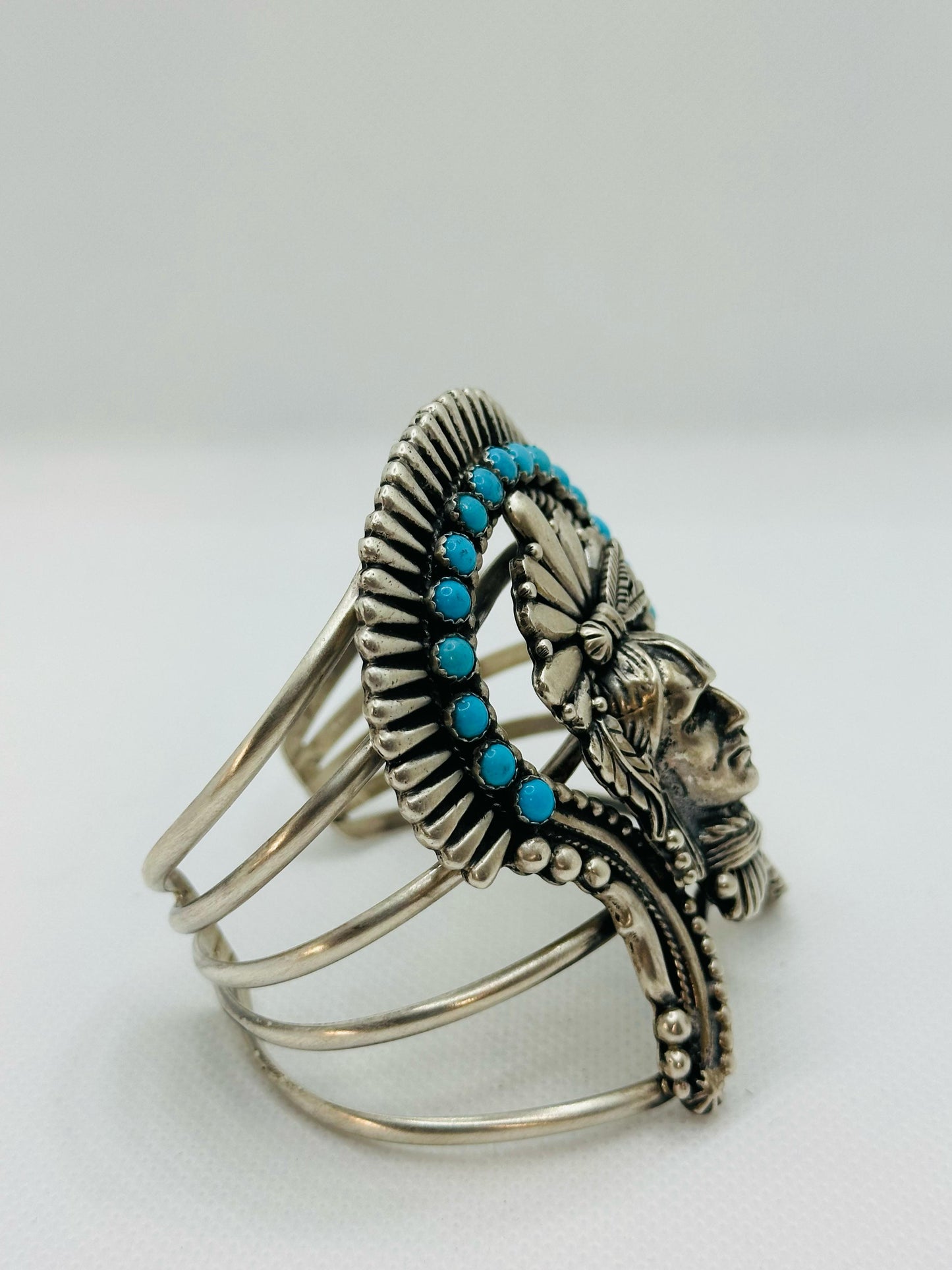 #13 Authentic Stones Handmade Cuff Navajo