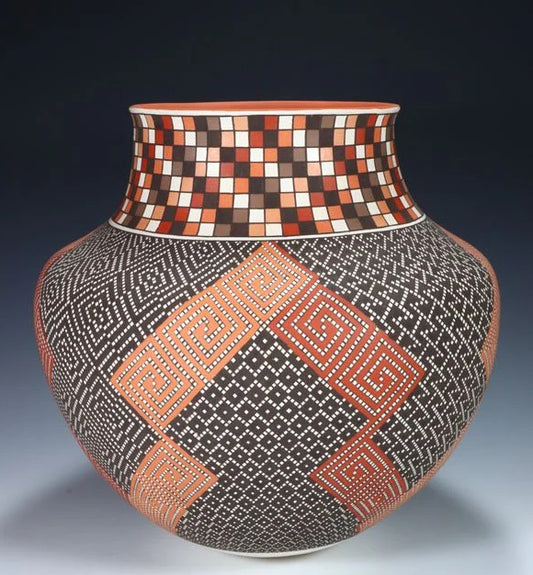 Acoma Pueblo Hand Coiled Pottery